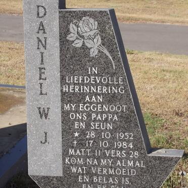 BARNARD Daniel W.J. 1952-1984