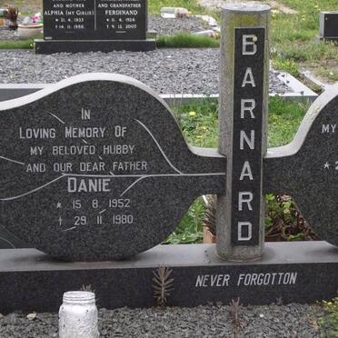 BARNARD Danie 1952-1980 :: BARNARD Dirk 1930-1990