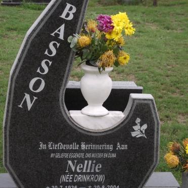 BASSON Nellie nee DRINKROW 1936-2004