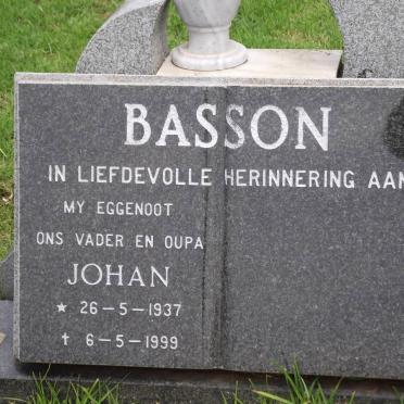 BASSON Johannes Cornelius Petrus 1937-1999