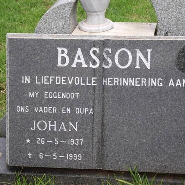 BASSON Johannes Cornelius Petrus 1937-1999