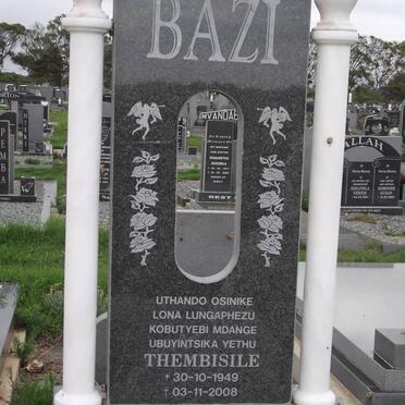 BAZI Thembisile 1949-2008
