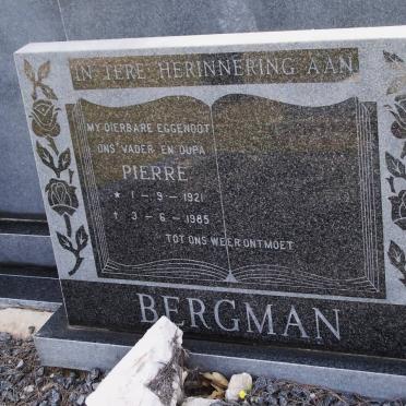 BERGMAN Pierre 1921-1985