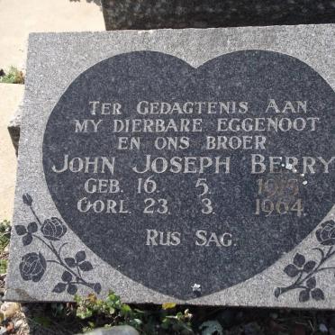 BERRY John Joseph 1915-1964