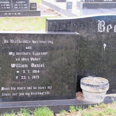 BEER William Daniel 1914-1975