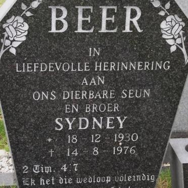BEER Sydney 1930-1976