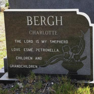 BERGH Charlotte 1898-1982