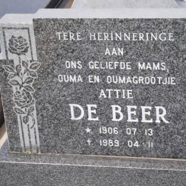 BEER Attie, de 1906-1989