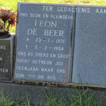BEER Leon, de 1971-1994