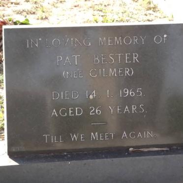 BESTER Pat nee GILMER -1965
