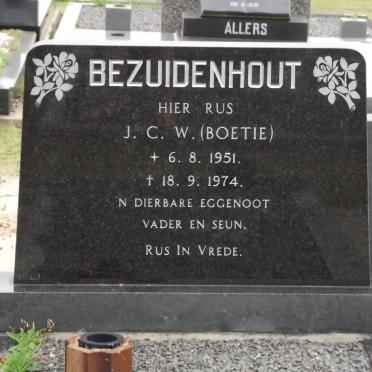 BEZUIDENHOUT J.C.W. 1951-1974