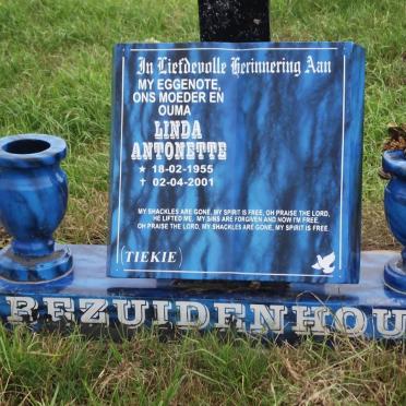 BEZUIDENHOUT Linda Antonette 1955-2001