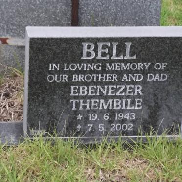 BELL Ebenezer Thembile 1943-2002