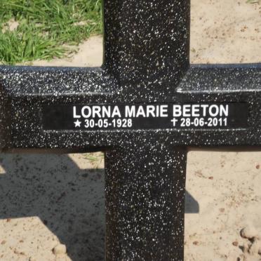 BEETON Lorna Marie 1928-2011