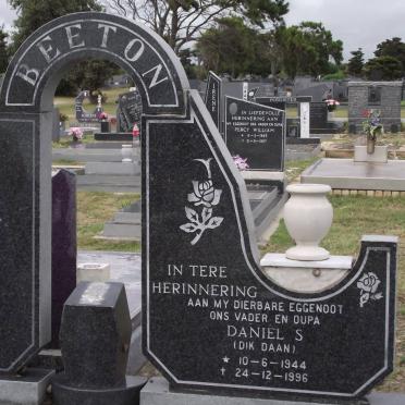 BEETON Daniel S. 1944-1996