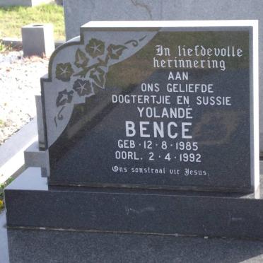 BENCE Yolandé 1985-1992