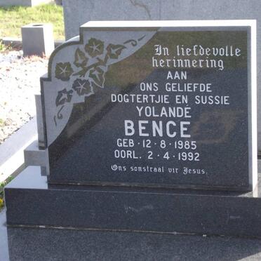BENCE Yolandé 1985-1992