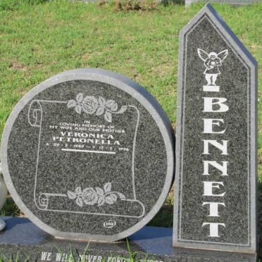BENNETT Veronica Petronella 1949-1996