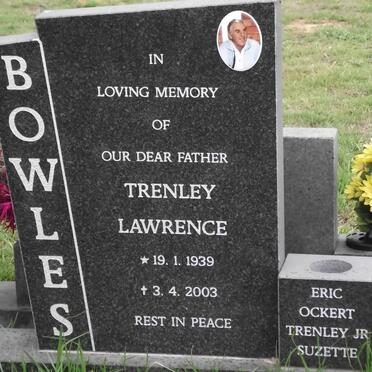 BOWLES Trenley Lawrence 1939-2003