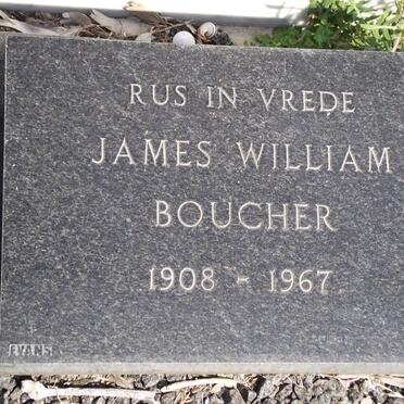 BOUCHER James William 1908-1967