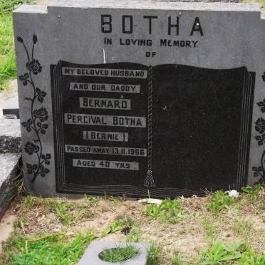 BOTHA Bernard Percival -1966