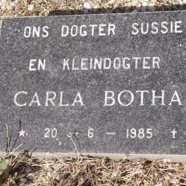 BOTHA Carla 1985-1985