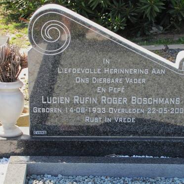BOSCHMANS Lucien Rufin Roger 1933-2006