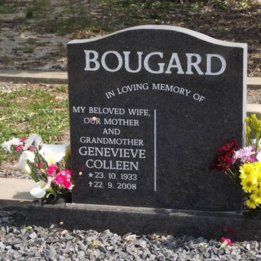 BOUGARD Genevieve Colleen 1933-2008