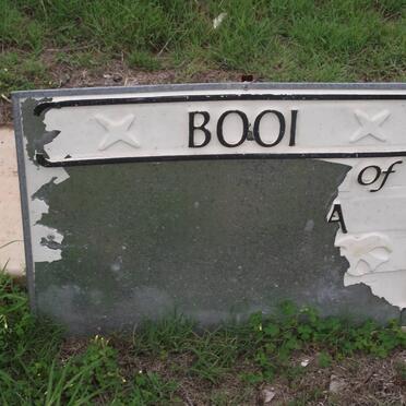 BOOI Henry Fezidinga 1948-2005