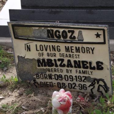 BONGOZA Ntombizanele 1922-1996