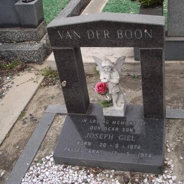 BOON Joseph Giel, van der 1974-1974