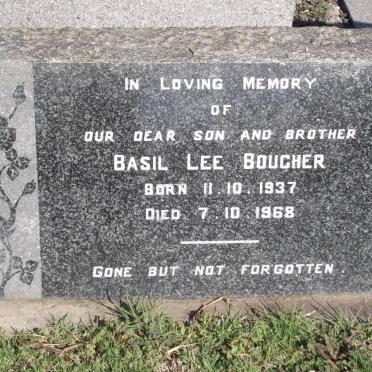 BOUCHER Basil Lee 1937-1968