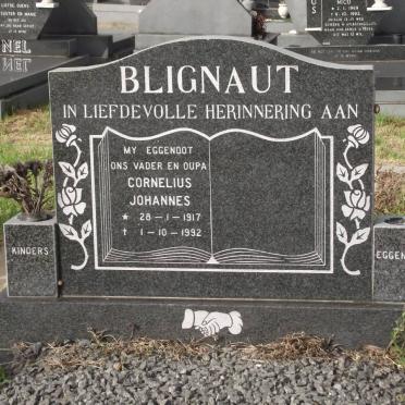 BLIGNAUT Cornelius Johannes 1917-1992