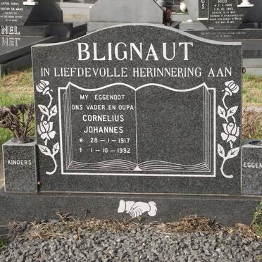 BLIGNAUT Cornelius Johannes 1917-1992