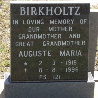 BIRKHOLTZ Auguste Maria 1916-1996