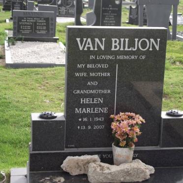 BILJON Helen Marlene, van 1943-2007