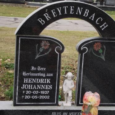 BREYTENBACH Hendrik Johannes 1937-2002