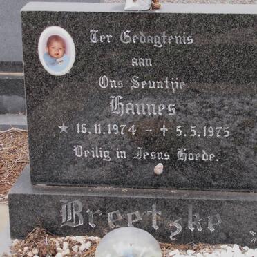 BREETZKE Hannes 1974-1975