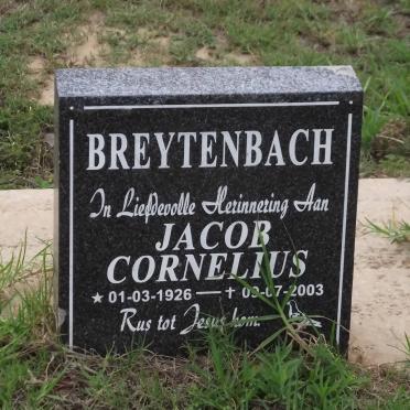 BREYTENBACH Jacob Cornelius 1926-2003