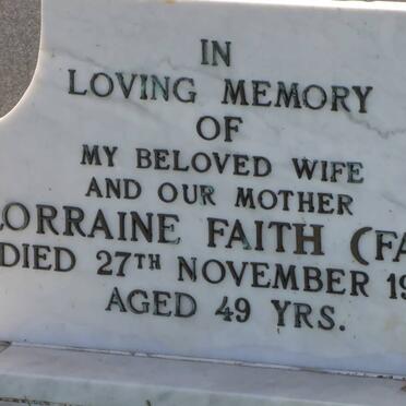 BRITO Lorraine Faith -1978