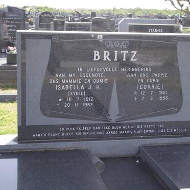 BRITZ Vanne :: Surnames