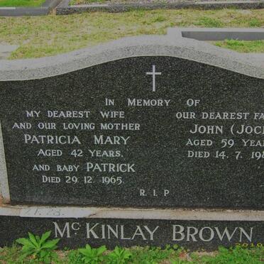BROWN, Mc Kinlay