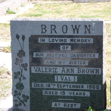 BROWN Valerie Ann -1965