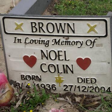 BROWN Noel Colin 1936-2004