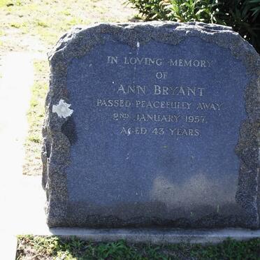 BRYANT Ann -1957