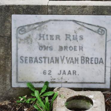 BREDA Sebastian V., van -1956