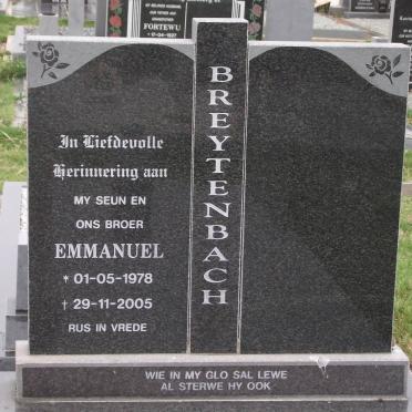 BREYTENBACH Emmanuel 1978-2005