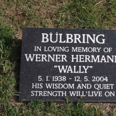 BULBRING Werner Hermann 1938-2004