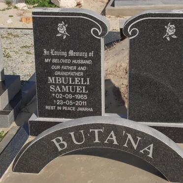 BUTANA Mbuleli Samuel 1965-2011