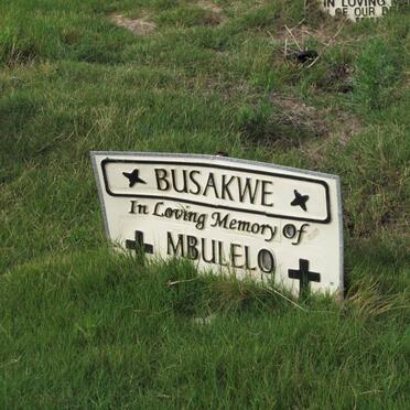 BUSAKWE Mbulelo